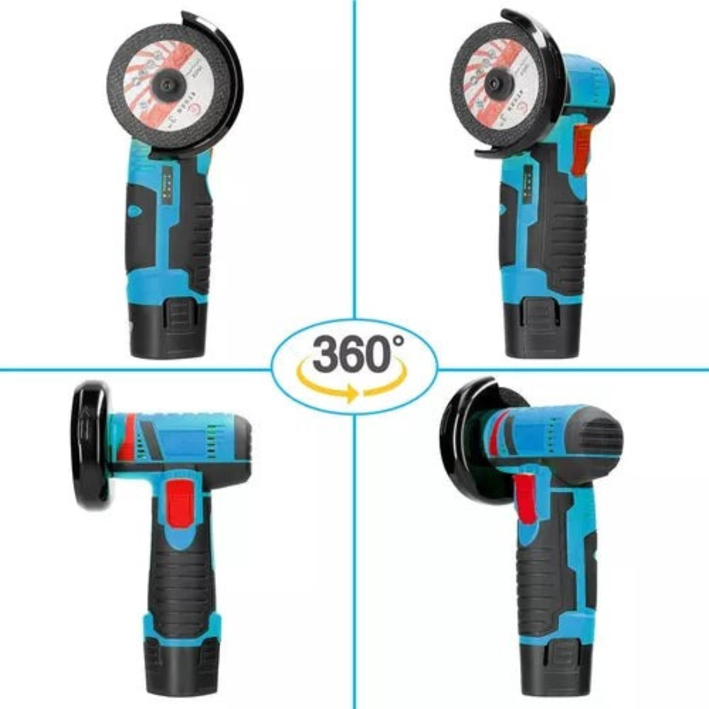 KIT PULIDOR INALÁMBRICO 3 EN 1: CORTADORA, AMOLADORA Y PULIDORA +  ¡REGALOS EXCLUSIVOS LIMITADOS!